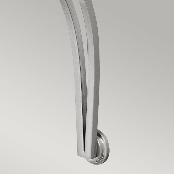 Bolla Wall Torchiere Brushed Nickel