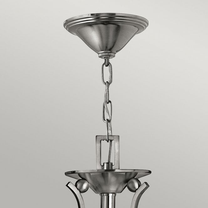 Bolla 3Lt Chandelier Brushed Nickel