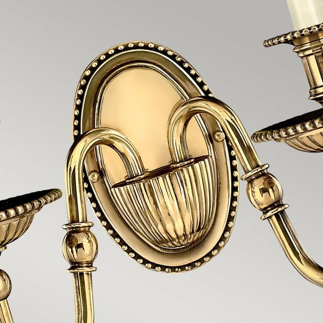 Cambridge Wall Light Burnished Brass