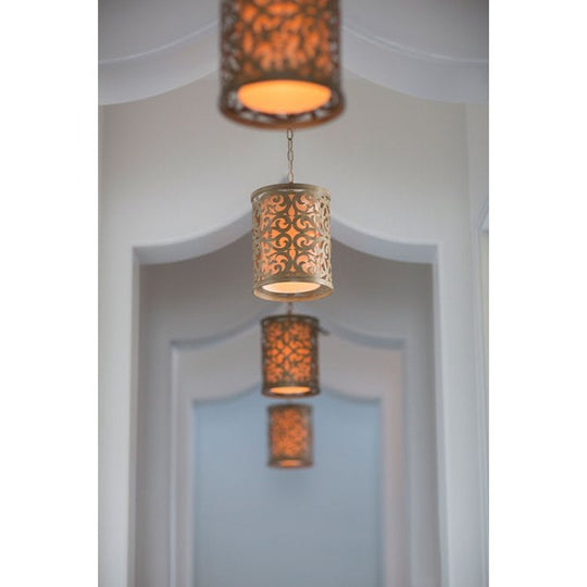 Carabel Mini Pendant Brushed Champagne