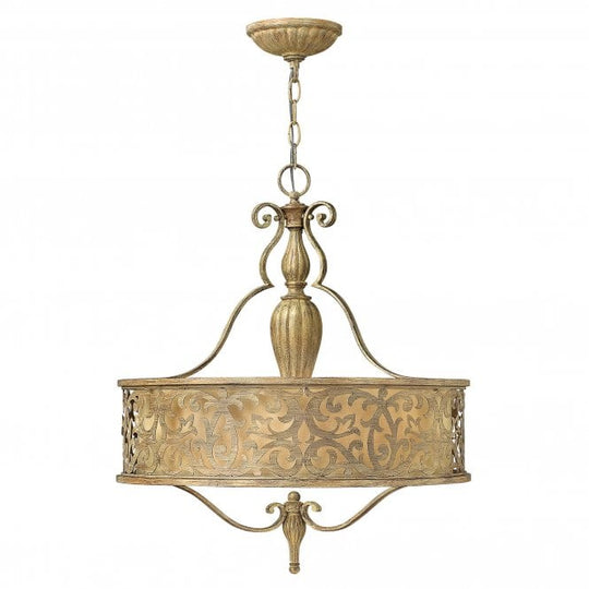 Carabel Pendant Chandelier Brushed Champagne