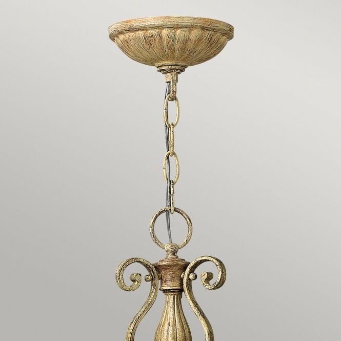 Carabel Pendant Chandelier Brushed Champagne