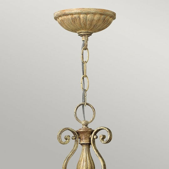 Carabel Pendant Chandelier Brushed Champagne