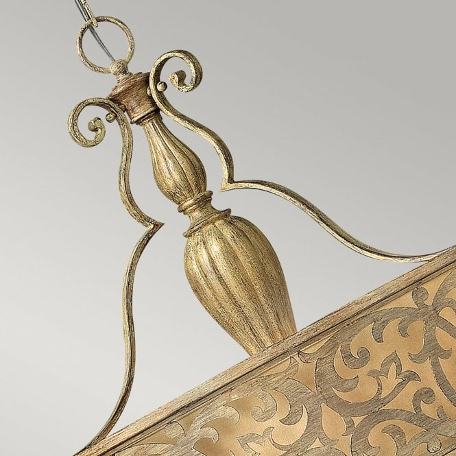 Carabel Pendant Chandelier Brushed Champagne