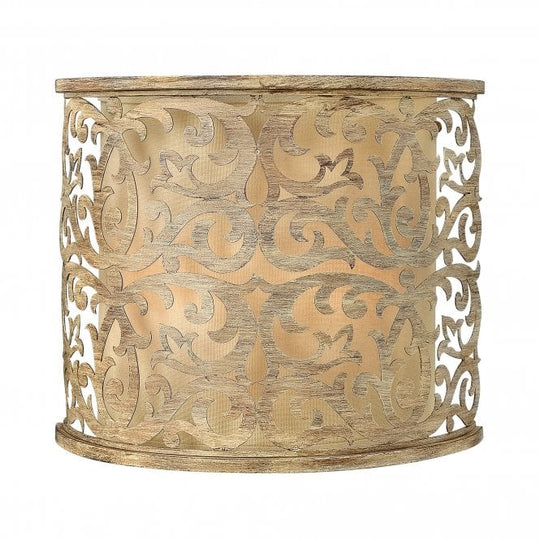 Carabel Wall Light Brushed Champagne