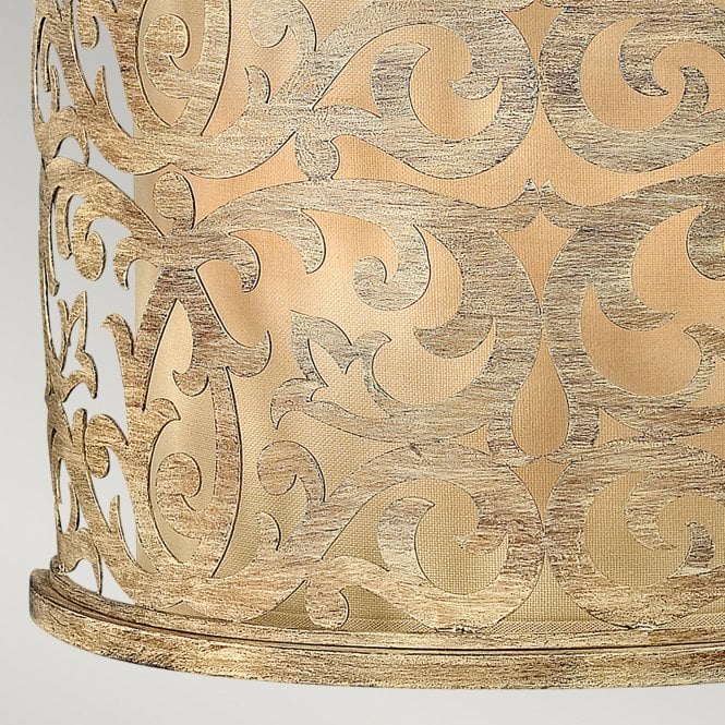 Carabel Wall Light Brushed Champagne
