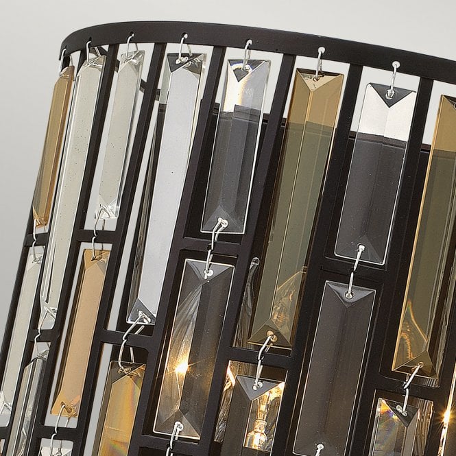 Gemma 2Lt Wall Light Vintage Bronze