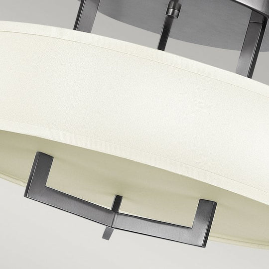 Hampton Semi-Flush Antique Nickel