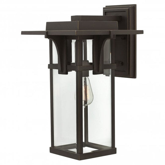 Manhattan Large Wall Lantern Oil Rubbed Bronze