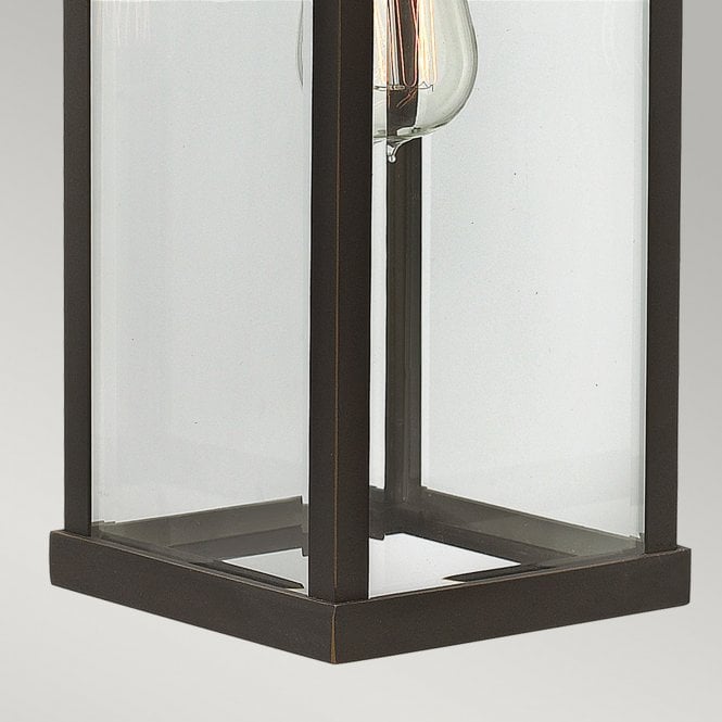 Manhattan Large Wall Lantern Oil Rubbed Bronze