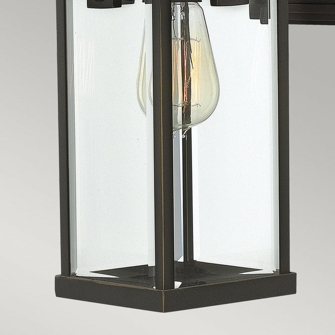Manhattan Medium Wall Lantern Oil Rubbed Bronze