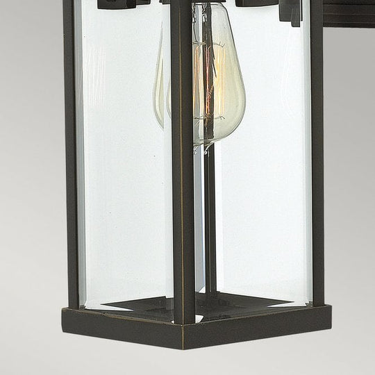 Manhattan Medium Wall Lantern Oil Rubbed Bronze