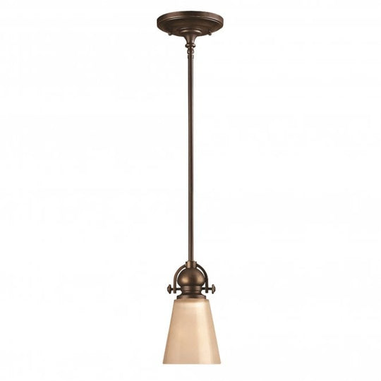 Mayflower 1Lt Mini Pendant Olde Bronze