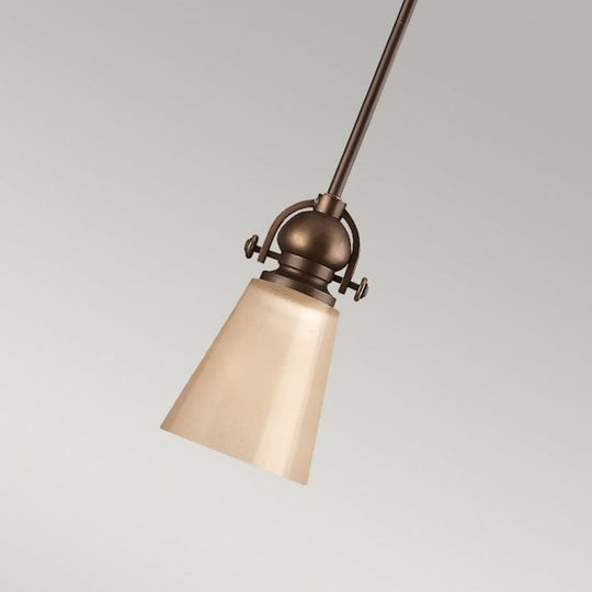 Mayflower 1Lt Mini Pendant Olde Bronze