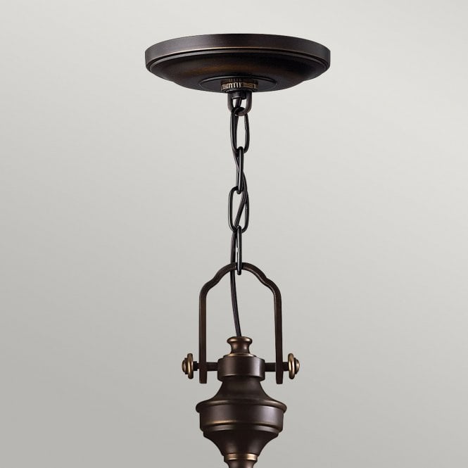 Mayflower 3Lt Pendant Olde Bronze
