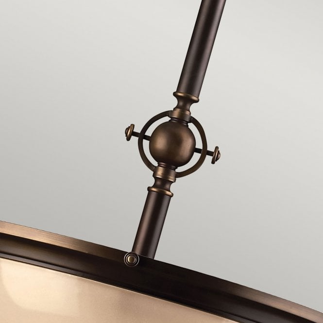 Mayflower 3Lt Pendant Olde Bronze