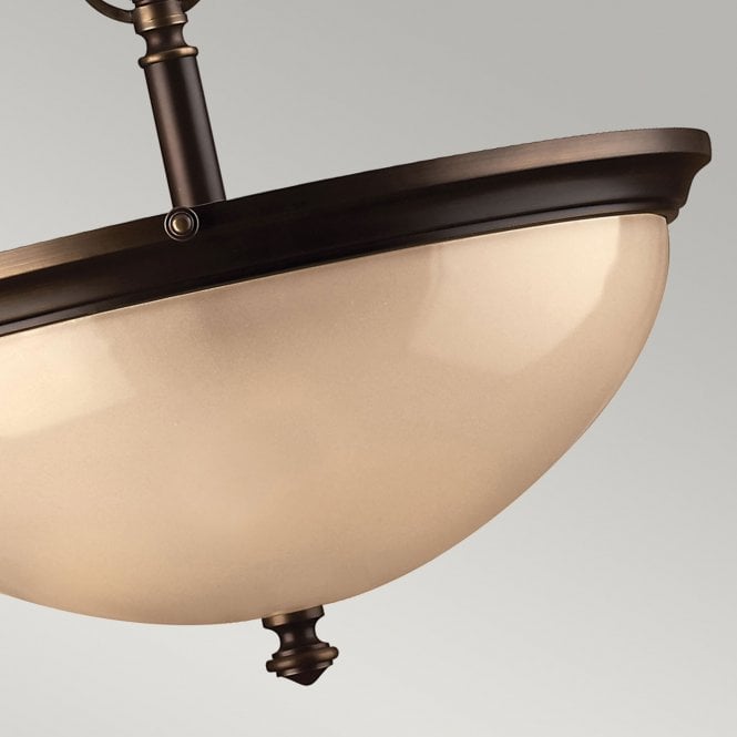Mayflower 3Lt Pendant Olde Bronze