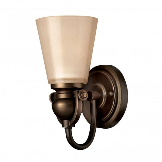 Mayflower 1Lt Wall Light Olde Bronze
