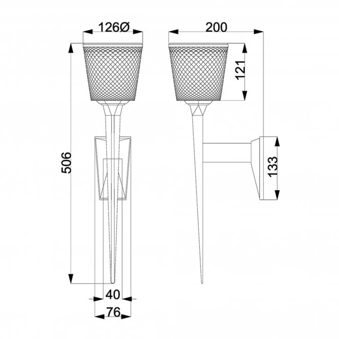 Verity 1 Light Bathroom Wall Light In Polished Gold Finish