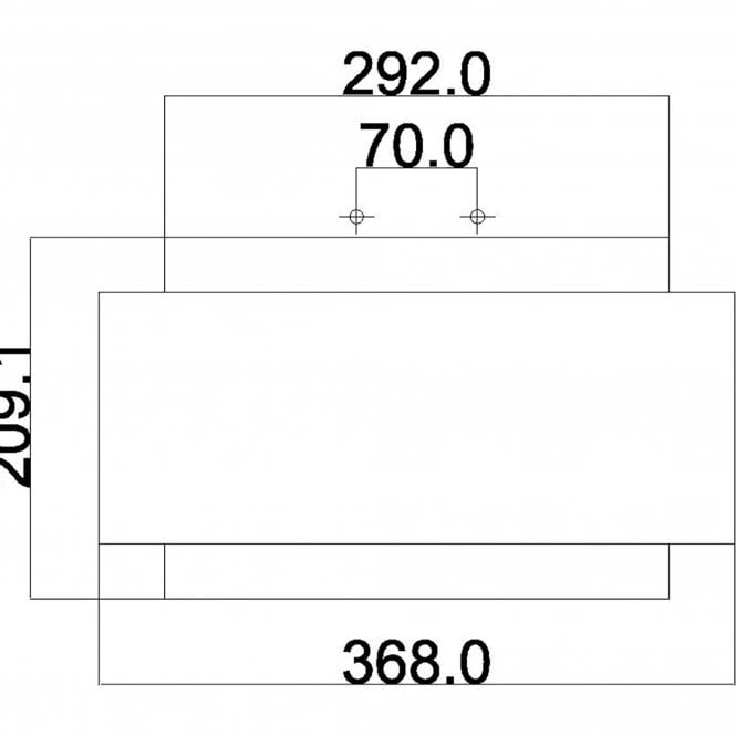 Kenney 2 Light Flush Mount In Sunrise Silver Finish