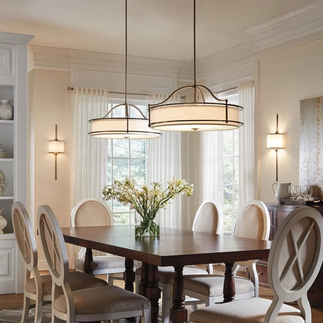 Emory 4 Light Chandelier/Semi Flush  In Classic Pewter Finish