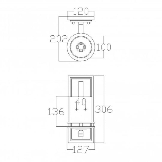 Hendrik 1 Light Bathroom Wall Light  In Polished Chrome Finish