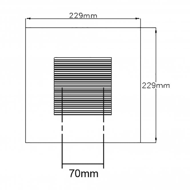 Luna Small LED Wall Light - Satin Black