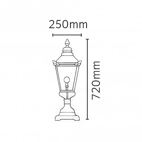 Chelsea Pedestal Copper