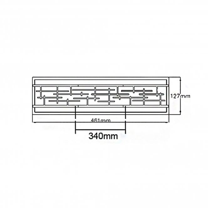 Zolon Medium Wall Light Chrome