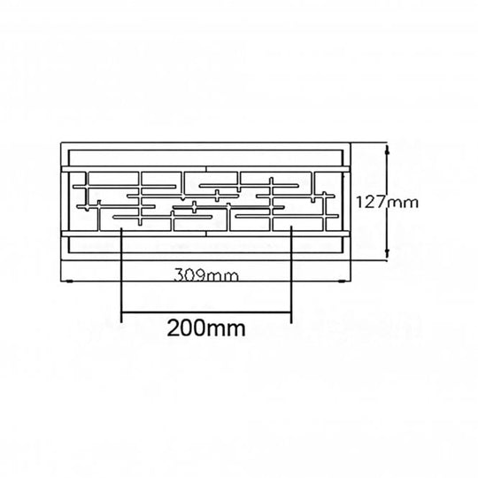 Zolon Small Wall Light Chrome