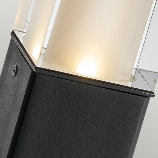 Arendal Large Bollard        Black