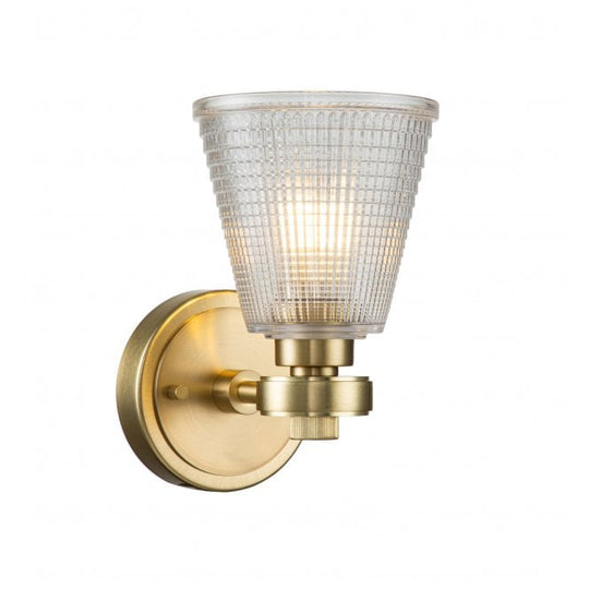Gunnislake 1 Light Wall Light - Polished Chrome