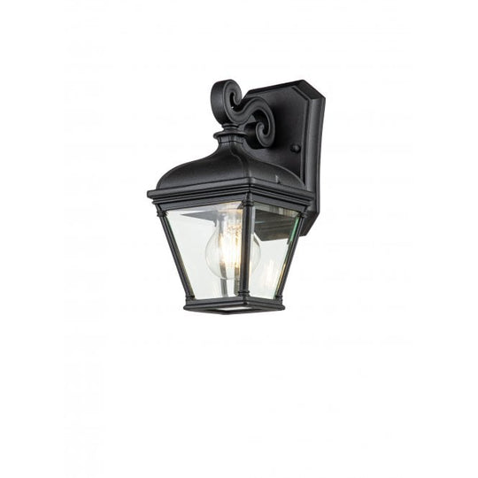 Bayview 1 Light Small Wall Lantern Black
