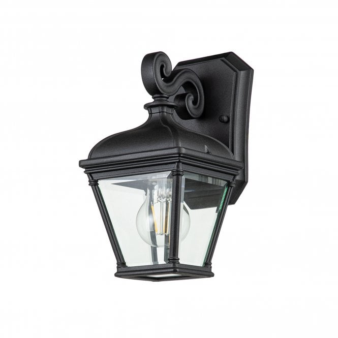 Bayview 1 Light Small Wall Lantern Black