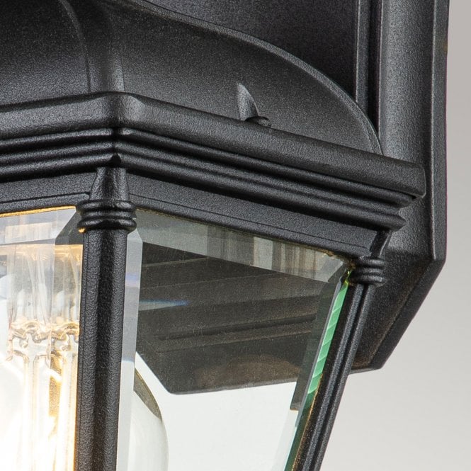 Bayview 1 Light Small Wall Lantern Black