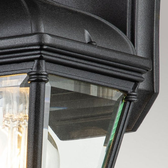 Bayview 1 Light Small Wall Lantern Black