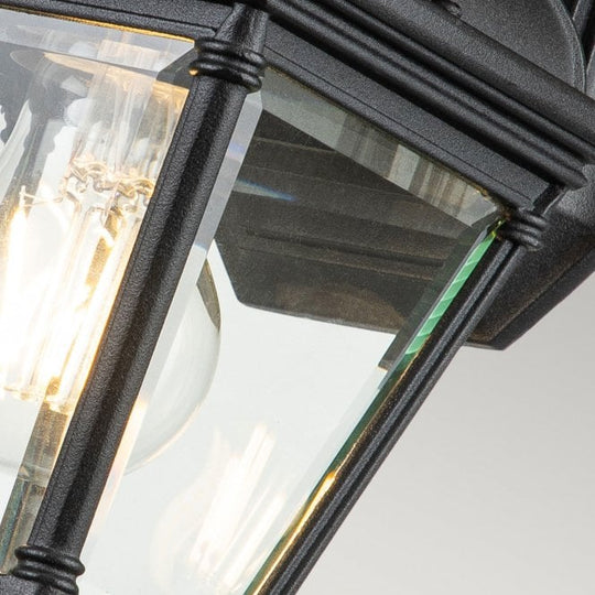 Bayview 1 Light Small Wall Lantern Black