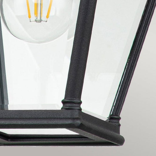 Bayview 1 Light Medium Chain Lantern  Black