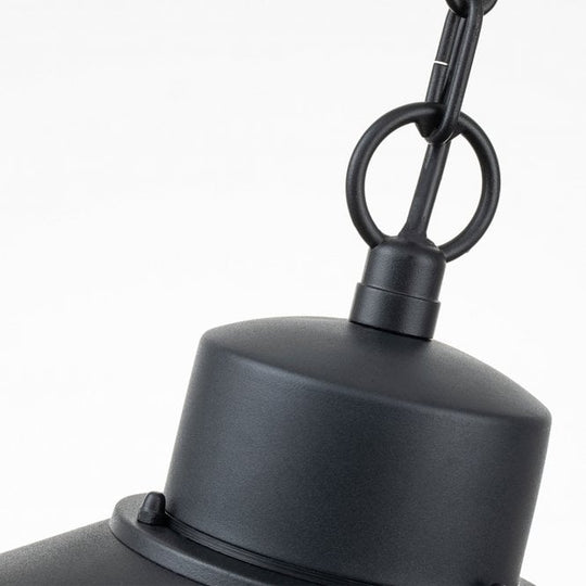 Copenhagen 1 Light Chain Lantern - Black
