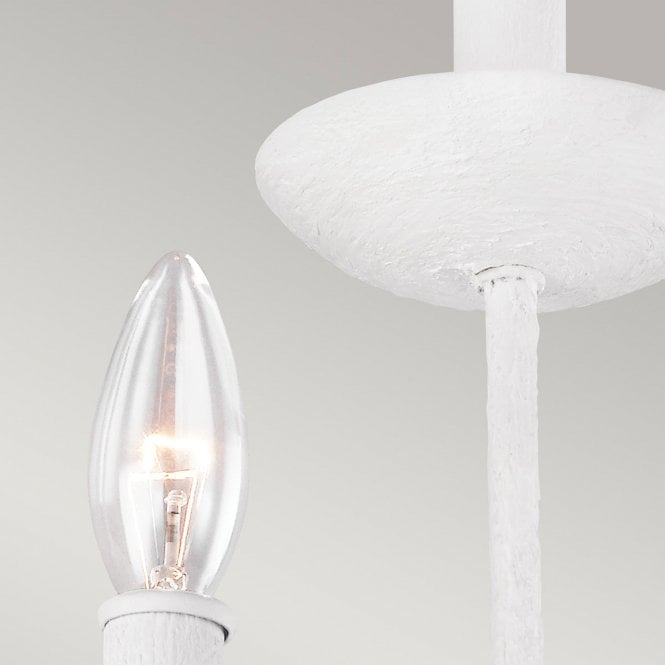 Annie 3 Light Wall Light Plaster White