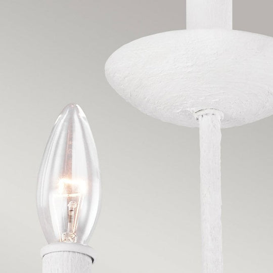 Annie 3 Light Wall Light Plaster White