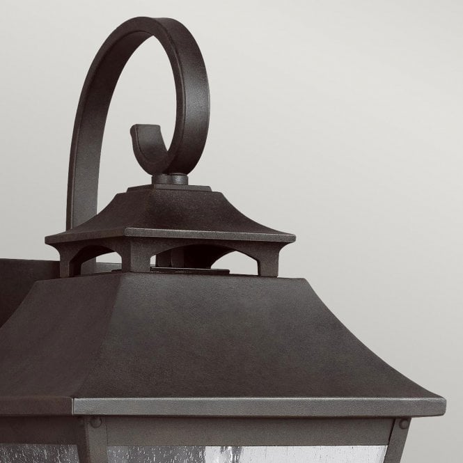 Galena 1 Light Medium Wall Lantern Sable