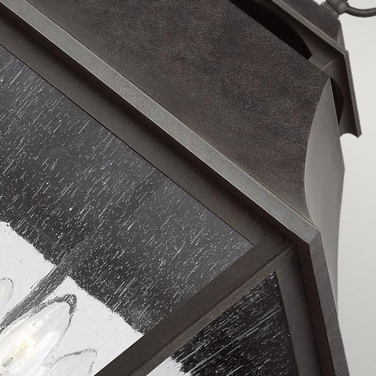 Galena 4 Light Chain Lantern Sable