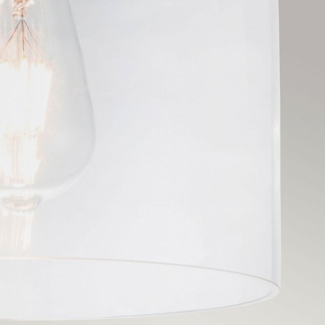 Hounslow 1 Light Flush Light Burnished Brass