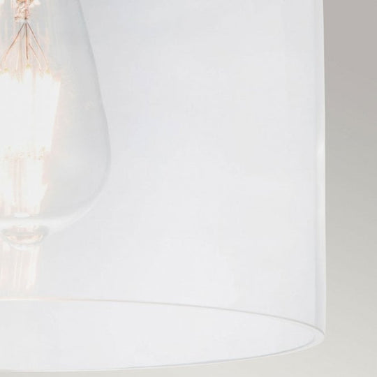 Hounslow 1 Light Flush Light Burnished Brass