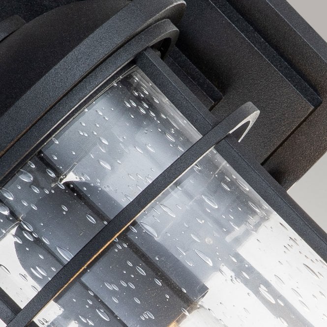 Lighthouse 1 Light Medium Wall Lantern Textured Black