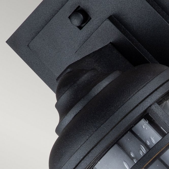 Lighthouse 1 Light Small Wall Lantern Textured Black