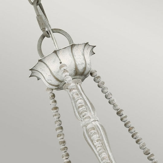 Maryville 3 Light Chandelier Washed Grey