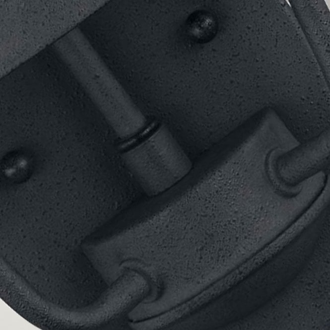 Nori 2 Light Wall Light Dark Weathered Zinc with Driftwood Grey