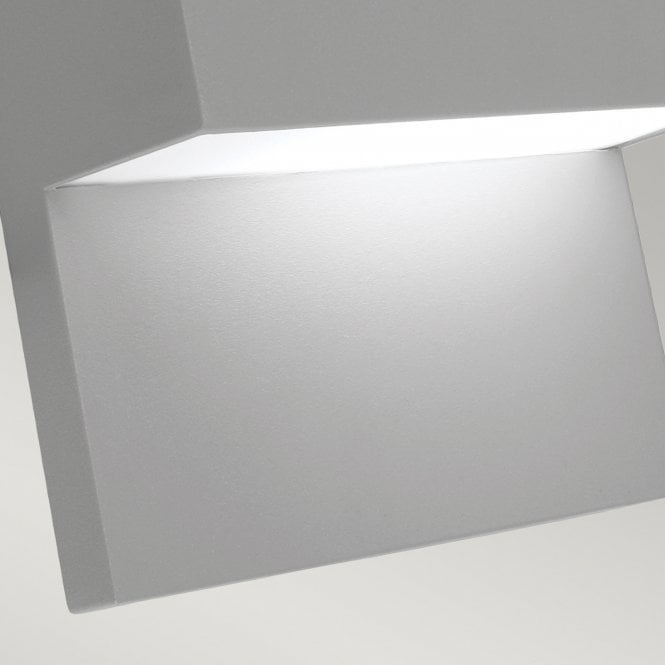 Geneve 1 Light Wall Light with PIR Aluminium